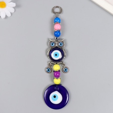 Suspension from the evil eye "Filin on a branch" 21 cm mix