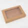Box fold, pencil case, with a window, craft, 30 x 20 x 5 cm