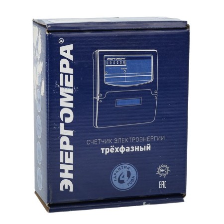TsE-6803V meter 1, 3F, 5-60 A, 1st accuracy class, single-turbine-4