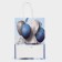 CRAFT package, blue, "festive balls" 21 x 15 x 8 cm