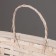 Wicker basket, 26x13x12 cm, white, bamboo