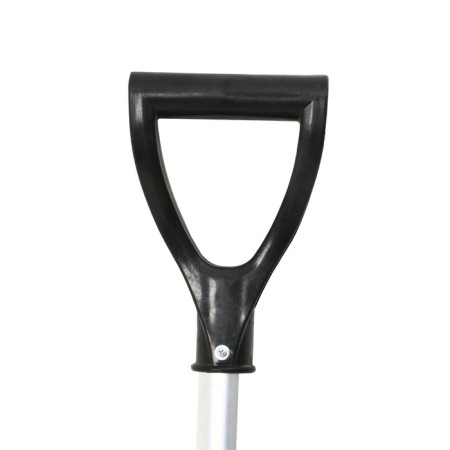 Plastic shovel, bucket 410 × 515 mm, with a galvanized bar, aluminum stalk-8