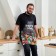 Apron "Ethel" Bottles 73x71 cm cm, 100% cotton, reps 210 g/m2