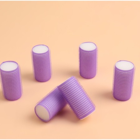 Velcro curlers, d = 3 cm, 6 cm, 6 pcs, color mix-3