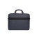 Business bag, lightning department, external pocket, mount on the suitcase, blue color