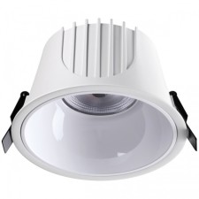Luminer built -in LED NovOCH. KNOF, 40W, LED, 94x155x155 mm, color is white, white reflector