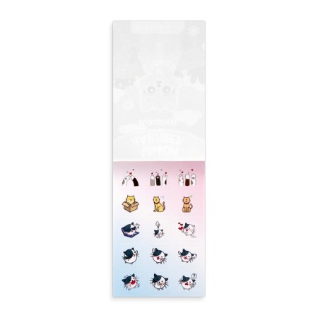 Set of stickers "cat" 100 pieces-2