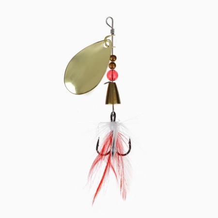 Spinning spinning namazu unwin, 5.5 g, brass color