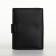 Male purse on magnet 3 in 1, department for auto documents, passports, black color