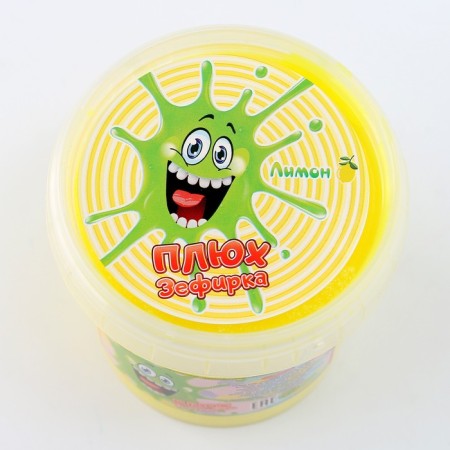 Slime "Plus" "Zepharka" container 150 g, lemon-2