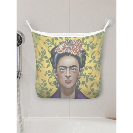 Organizer in a bath on suction cups "Mysterious Frida", for storing toys and trifles, size 33x39 cm