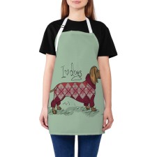 Apron kitchen with a photo print 