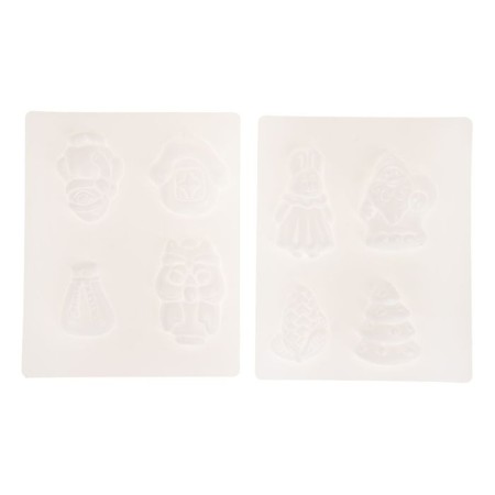 Set for casting bas -reliefs "Christmas toys. New Year"-1