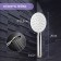 Shower Lake Zein Z2597, 1 mode, round, polished stainless steel