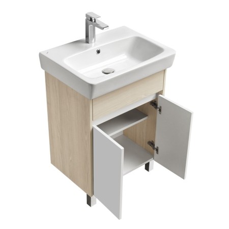 Tumbling under the Aquaton Verdi Pro, 60 cm, white color, Factory ash-4