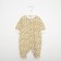 Combineson children, white color/bananas, height 80 cm