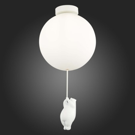 Suspension EVOLUCE. Sle115412-01. Modena. 1x60 W, E27, 25x25x51.2 cm, white color-2
