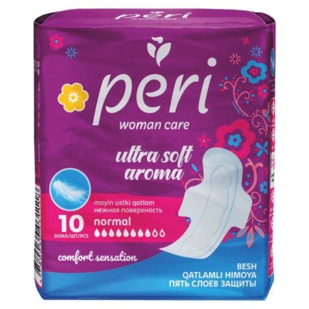 Women's gaskets Peri Ultra Normal Soft, 10 pcs