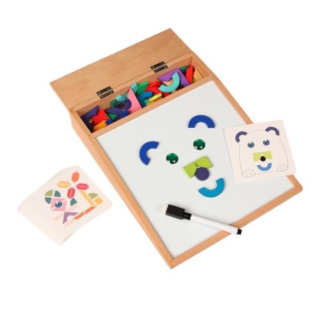 Children's developmental set "Mirage" magnetic designer-1