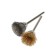 A set of metal brushes for a tundra engraver, a shank 3 mm, 44 pcs.