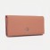 Women's wallet on magnet, pink color