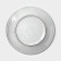 Porcelain plate nebbia, d = 24 cm, h = 2 cm