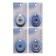 Corrector 6m x 5mm "Pyshka" in a blister, mix