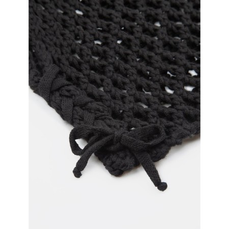 Knitted children's vests Amarobaby Mesh, height 128 cm, black color-14