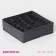 Organizer for storing linen "Smart", 24 cells, 32 × 32 × 10 cm, color gray color