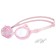Glasses for swimming children's “on the wave” “kitty”, beryushi, pink color