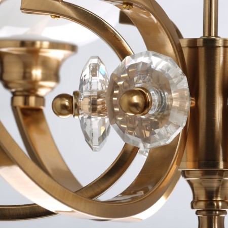Palermo chandelier, size 80x110x80 cm, 320W 8xe27-13