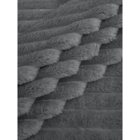 Texrepublic blanket, size 150x200 cm, gray color-3