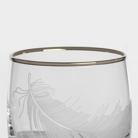 A set of glass glasses "Pero", 300 ml, 6 pcs-2