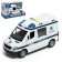 Police minibus, 1:16, light, sound, inertia