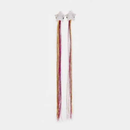 Set of hair decor "Star", on a hairpin, 2 pcs, 40 cm, multi -colored-3