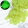 Decorative stones for the aquarium, luminous, 20 mm, 500 g, yellow
