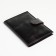 Cover for auto documents on the button, textura, black color