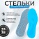 Antibacterial, universal shoes 37-38 insoles