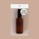 Glass bottle for perfume, with a spray, 100 ml, brown/black color