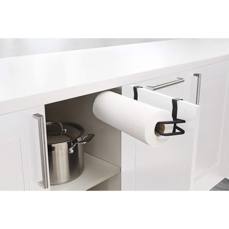 Holder for paper towels of a suspended umbra squire, black color-3