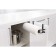 Holder for paper towels of a suspended umbra squire, black color