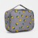Lightning cosmetic bag, gray color