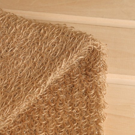 Jute washcloth, tape, 55x12cm, medium-1