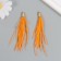 Decor for creativity Pen "Brush Ostrus" Set 2 pcs Persik 9x0.5 cm