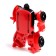 Autobot robot, transforms, red color
