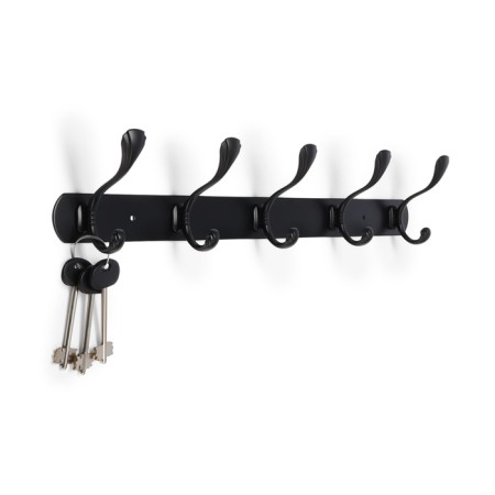 Cappio CVP014 hanger, metal, five -rose, black color-1