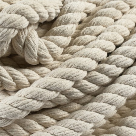 Cotton rope 14 mm (20 m) white, motor-5
