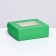 Temple container, green, 10 x 8 x 3.5 cm