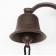 Souvenir metal bell "Dog" 24x10x13.5 cm