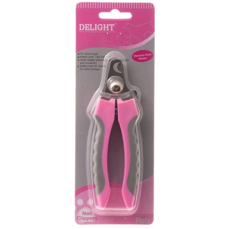 Delight rose clip-co-co-co-co -ine, medium, with a stop, pink-3